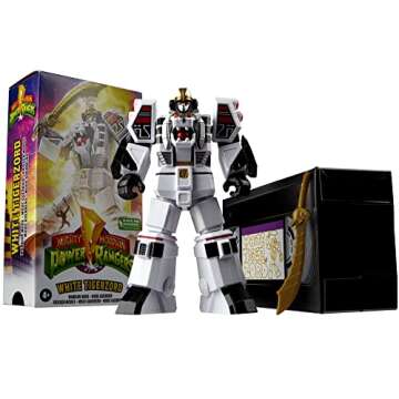 Mighty Morphin Power Rangers White Tigerzord Collector Toy
