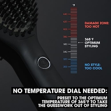 GHD Glide Hot Air Brush for Professional Hair Styling