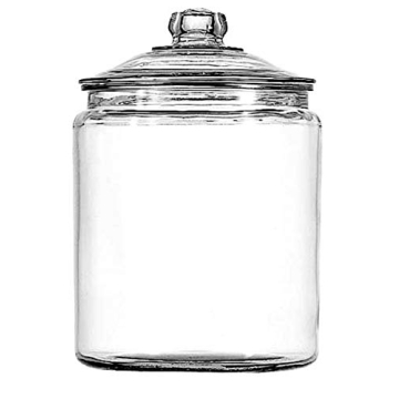 Anchor Hocking 2 Gallon Glass Jar with Lid Kitchen Storage