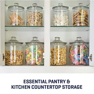 Anchor Hocking 2 Gallon Glass Jar with Lid Kitchen Storage