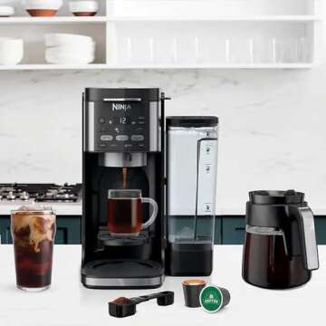 Ninja DualBrew Coffee Maker Renewed with Protection Pack