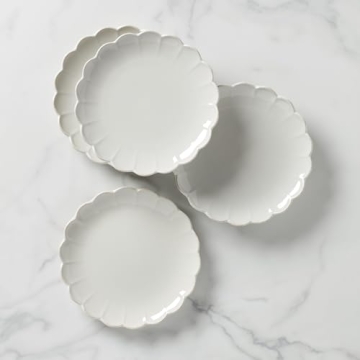 Lenox French Perle Scallop Accent Plate Set - Elegance Redefined