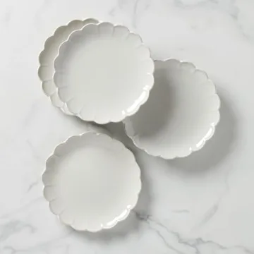 Lenox French Perle Scallop Accent Plate Set - Elegance Redefined