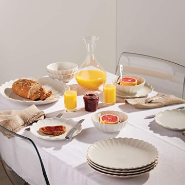 Lenox French Perle Scallop Accent Plate Set - Elegance Redefined