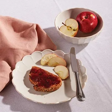 Lenox French Perle Scallop Accent Plate Set - Elegance Redefined