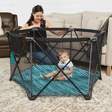 Eclipse Portable Playard | Perfect Baby Play Space Anywhere