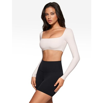 Comfortable Women's Workout Crop Top with Supportive Design
