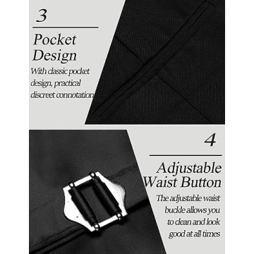 COOFANDY Men's Slim Fit Business Dress Vest - Perfect Fit