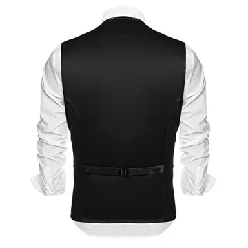 COOFANDY Men's Slim Fit Business Dress Vest - Perfect Fit