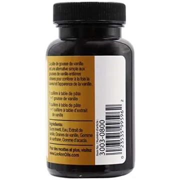 LorAnn Natural Vanilla Bean Paste - 4 Oz Premium Flavoring