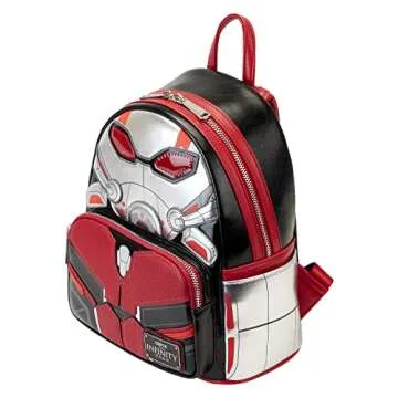 Loungefly Backpack Marvel - Ant-man - Backpack - Cute Collectable Bag - Gift Idea - Official Merchandise - for Boys, Girls Men and Women - Movies Fans