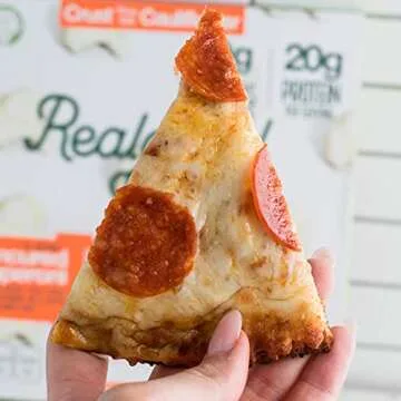 Real Good Foods Cauliflower Pepperoni Pizza, 17 Ounce -- 8 per case.