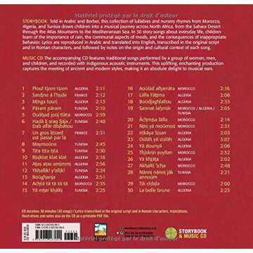 Songs in the Shade of the Olive Tree: Lullabies and Nursery Rhymes from the Maghreb