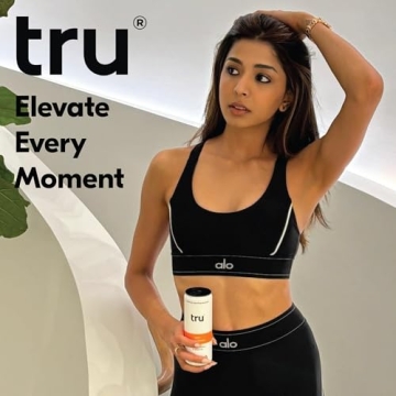 Tru Gutsy Probiotic Seltzer - Peach Flavor, Low Calorie Drink