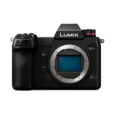 Panasonic LUMIX S1R Full Frame Mirrorless Camera with 47.3MP MOS High Resolution Sensor, L-Mount Len...