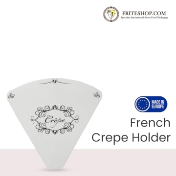 Friteshop Perforated French Crepe Holders - Pack of 100