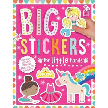 My Unicorns and Mermaids Sticker Book for Kids