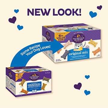 Wellness Old Mother Hubbard Original Mix Dog Biscuits, Natural, Training Treats, Four Flavors, Small...