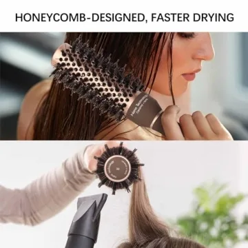 FIXBODY Round Hair Brush for Blow Drying & Volume Styling