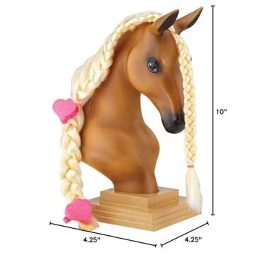 Breyer 7402 Mane Beauty Toy Horse Styling Head with Accessories for Girls