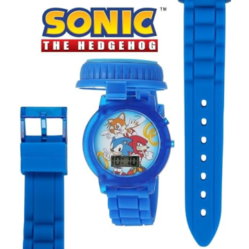 Sonic the Hedgehog Kids' Digital Watch - Fun and Durable Edition