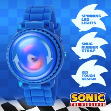 Sonic the Hedgehog Kids' Digital Watch - Fun and Durable Edition