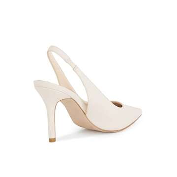 Trish Lucia Womens Slingback Pointed Toe Stiletto Pumps