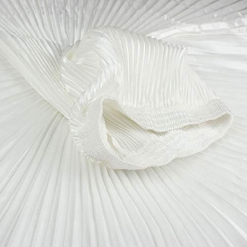 Stylish Ebossy Women's Elastic Waist Metallic Swing Skirt