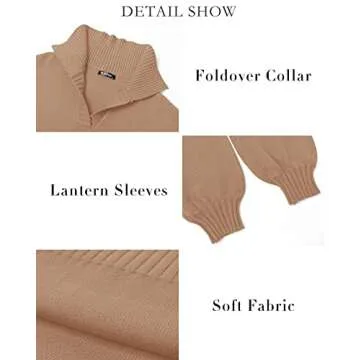 BTFBM Women Casual V Neck Knit Mini Fall Sweater Dresses Long Sleeve Loose Fit Solid Color Ribbed Pullover Jumper Sweaters(Solid Khaki, X-Large)