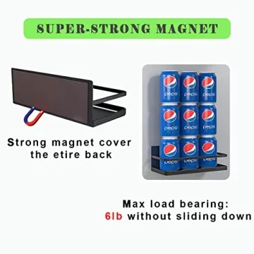 Hoopoton Magnetic Spice Rack Easy Kitchen Organization