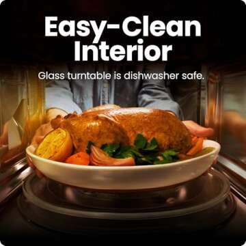 Chefman Countertop Microwave Oven 0.7 Cu. Ft. Digital Stainless Steel Microwave 700 Watts with 6 Auto Menus, 10 Power Levels, Eco Mode, Memory, Mute Function, Child Safety Lock, Easy Clean