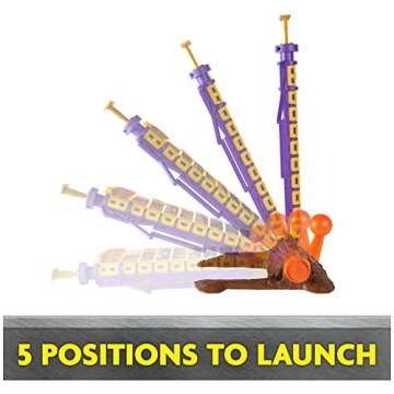 Monster Jam El Toro Loco Big Air Challenge Playset with Exclusive Monster Truck, Over 20-Inch Tall, 1:64 Scale, Kids Toys for Boys Ages 3 and up