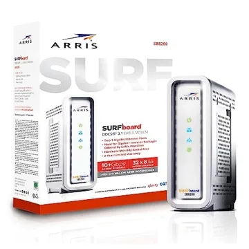 ARRIS SURFboard SB8200 Renewed Cable Modem - High Speed
