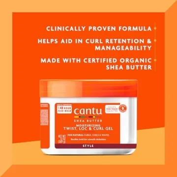 Cantu Moisturizing Gel for Natural Curls - 13 oz