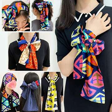 XTREND Satin Edge Laying Scarf Wrap Headband edge Laying Scarf for lace Wigs Non-slip Hair Wrap Satin Wig Grip For Wig