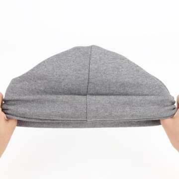 DRESHOW BQUBO 4 Pieces Baby Beanie Newborn Toddler Soft Cute Knit Hat Hospital Hats for Baby Boys Infant Cap Beanies