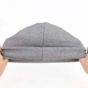 DRESHOW BQUBO 4 Pieces Baby Beanie Newborn Toddler Soft Cute Knit Hat Hospital Hats for Baby Boys Infant Cap Beanies