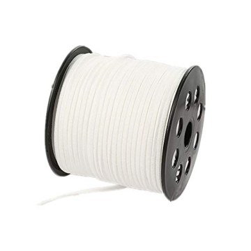 100 Yards Faux Suede Lace String for DIY Jewelry & Crafts - Soft Beading Cord