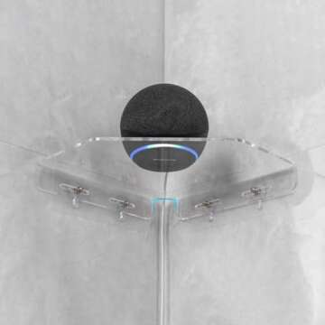 Stylish OAPRIRE Acrylic Wall Shelves Set of 4