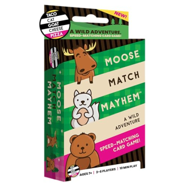 Moose Match Mayhem Fast-Paced Card Game for Family Fun