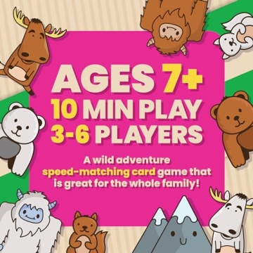 Moose Match Mayhem Fast-Paced Card Game for Family Fun
