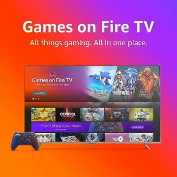 Fire TV Gaming Bundle with Fire TV Stick 4K Max and Luna Controller