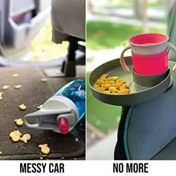 Car Seat Snack Holder & Cup Holder for Travel - My Travel Tray
