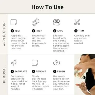 Good Lines Boob Tape Roll, Waterproof Sticky Bra Tape for Strapless Dresses, Sunkissed Honey (3 Inch...