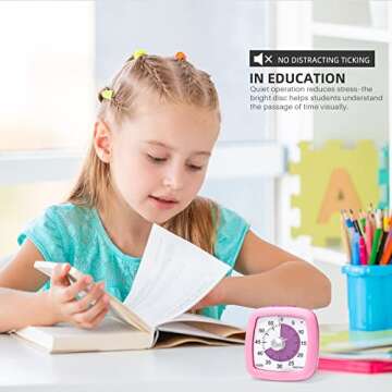 Secura 60-Minute Visual Timer for Better Time Management