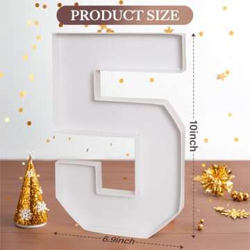 Graduation Party Supplies 2025-2025 Number Charcuterie Board Box - 10" Serving Paper Tray for Graduation Party Decorations Food Fruit Container