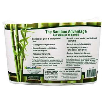 Naturezway Tissue Bath Bamboo, 6 ct