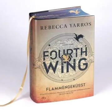 Fourth Wing – Flammengeküsst: Deluxe-Ausgabe mit atemberaubendem Farbschnitt. Roman | »Unwiderstehliches Abenteuer trifft epische Liebesgeschichte!« Tracy Wolff (Flammengeküsst-Reihe, Band Hardcover
