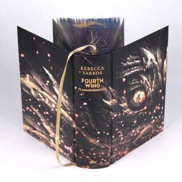 Fourth Wing – Flammengeküsst: Deluxe-Ausgabe mit atemberaubendem Farbschnitt. Roman | »Unwiderstehliches Abenteuer trifft epische Liebesgeschichte!« Tracy Wolff (Flammengeküsst-Reihe, Band Hardcover
