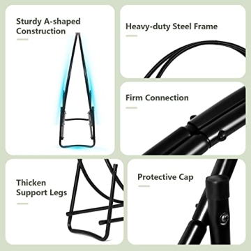 Goplus 41 Inch Heavy Duty Firewood Rack for Outdoor Storage